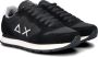 Sun68 Heren Lage sneakers Tom Solid Zwart Suède - Thumbnail 9