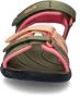 Teva Tirra sandalen olijfroen zalm Groen Meisjes Textiel Meerkleurig 38 39 - Thumbnail 33