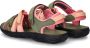 Teva Tirra sandalen olijfroen zalm Groen Meisjes Textiel Meerkleurig 38 39 - Thumbnail 30