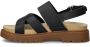 Timberland Clairemont Way leren sandalen zwart - Thumbnail 6