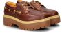 Timberland Stone Street Boat Rootbeer women Lifestyle bruin Schoenen - Thumbnail 7