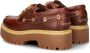Timberland Stone Street Boat Rootbeer women Lifestyle bruin Schoenen - Thumbnail 8