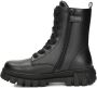 Tommy Hilfiger chunky veterboots zwart Meisjes Imitatieleer 36 - Thumbnail 8