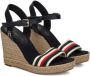 Tommy Hilfiger Corporate Wedge Platform Sandalen Multicolor Dames - Thumbnail 11
