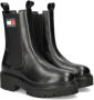 TOMMY JEANS Chelsea-boots TJW URBAN CHELSEA hakken enkellaars instapschoen met stretchinzet - Thumbnail 8