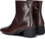 VAGABOND SHOEMAKERS Livia 001 Enkellaarsjes Enkelboots met rits Dames Bruin - Thumbnail 6