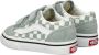 Vans Old Skool V Checkerboard Sneakers grijs - Thumbnail 8