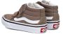 Vans UY SK8-Mid Klittenband Hoog Cognac - Thumbnail 4