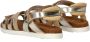 VINGINO Florence leren sandalen goud metallic Meisjes Leer Meerkleurig 29 - Thumbnail 9