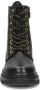 Vingino Jennifer Veterboots Laarzen Met Veters Meisjes Kids Zwart - Thumbnail 8
