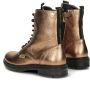 Vingino Julia Veterboots Laarzen Met Veters Meisjes Goud - Thumbnail 9
