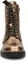 Vingino Julia Veterboots Laarzen Met Veters Meisjes Goud - Thumbnail 7