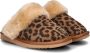 Warmbat Australia Warmbat Collie Print Panther Dames Sloffen Chestnut - Thumbnail 3