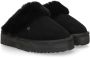 Warmbat Australia suède pantoffels met wol zwart - Thumbnail 9