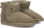 Warmbat Australia Wallaby gevoerde suède enkelboots kaki Groen Suede 35 - Thumbnail 7