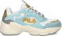 Fila Collene CB meisjes sneaker Licht blauw - Thumbnail 2