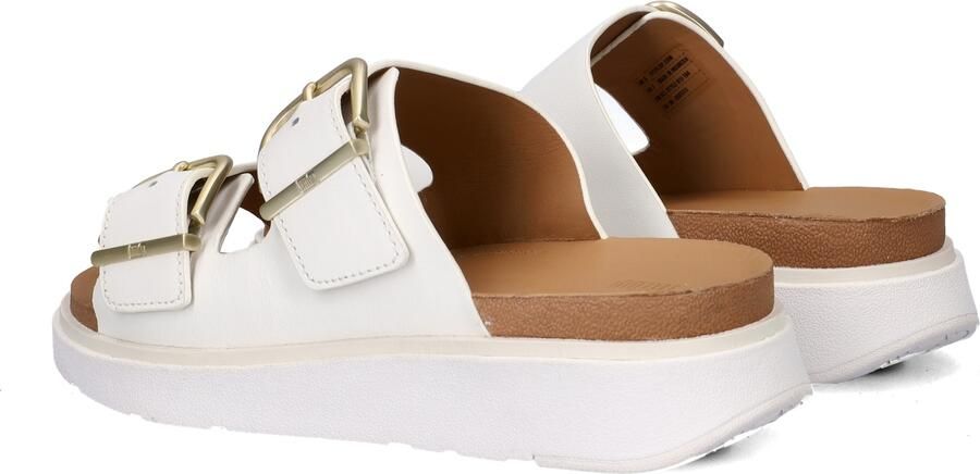 FitFlop Gen Ff Buckle Tumbled Leather Sandalen Wit Vrouw - Foto 4