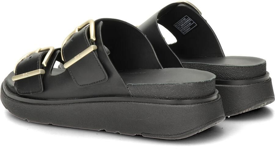 FitFlop Gen Ff Buckle Tumbled Leather Sandalen Zwart Vrouw - Foto 6