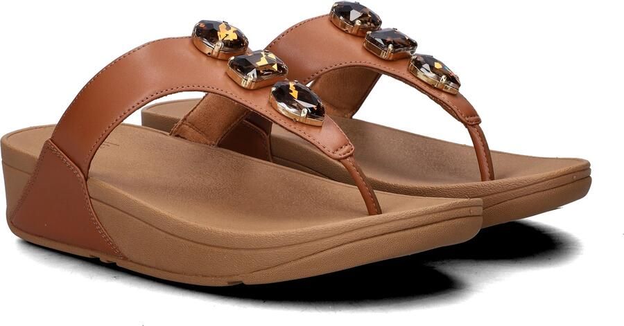 FitFlop Lulu Ultra-Jewel Toe-Post Sandals BRUIN - Foto 5