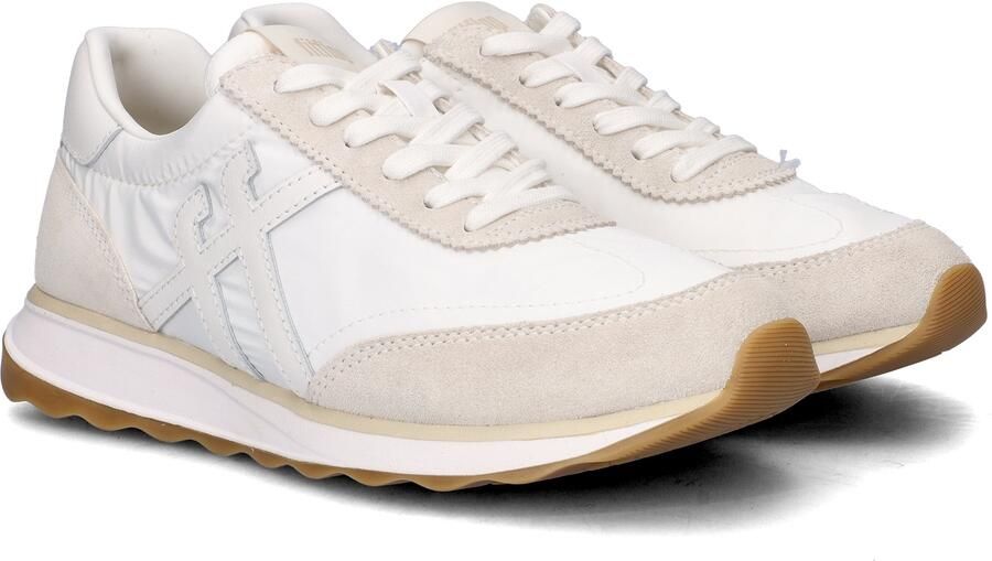 FitFlop Retro-Q FF Fabri Suede Sneakers Dames Sneakers Wit - Foto 3