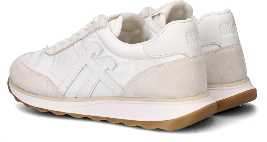 FitFlop Retro-Q FF Fabri Suede Sneakers Dames Sneakers Wit - Foto 4