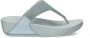 Fitflop Teenslippers LULU SHIMMERLUX TOE-POST SANDALS sleehak zomerschoen slippers in glanzende look - Thumbnail 2