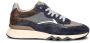 FLORIS VAN BOMMEL Lage Sneakers Heren Sfm-10178 De Zager Maat: 48⅔ Materiaal: Suède Kleur: Blauw - Thumbnail 2