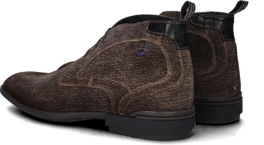 Floris van Bommel DE HAKKER 01.05 Nette herenschoenen Business half-hoog Bruin - Foto 4