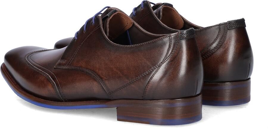 FLORIS VAN BOMMEL Nette Schoenen Heren Sfm-30173 De Stijler 44⅔ Leer Bruin - Foto 10