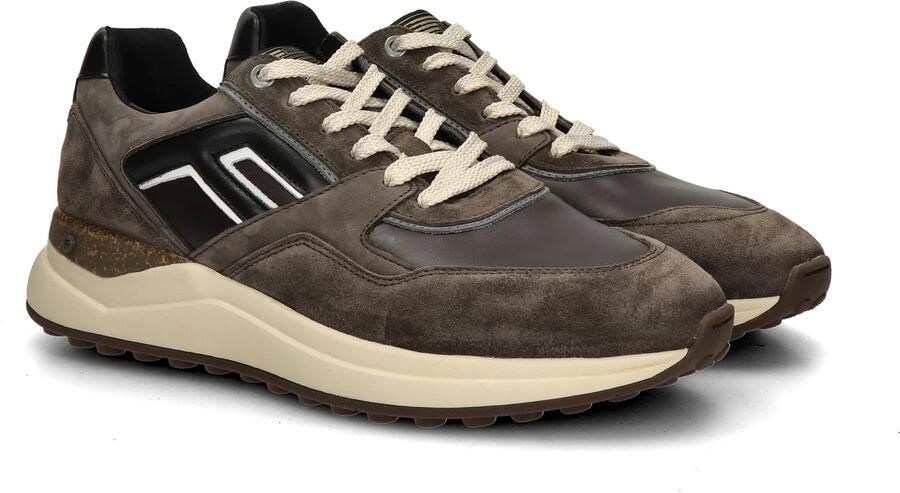 Floris van Bommel Sfm-10236 De Tikker Sneakers Textiel Heren Bruin - Foto 7