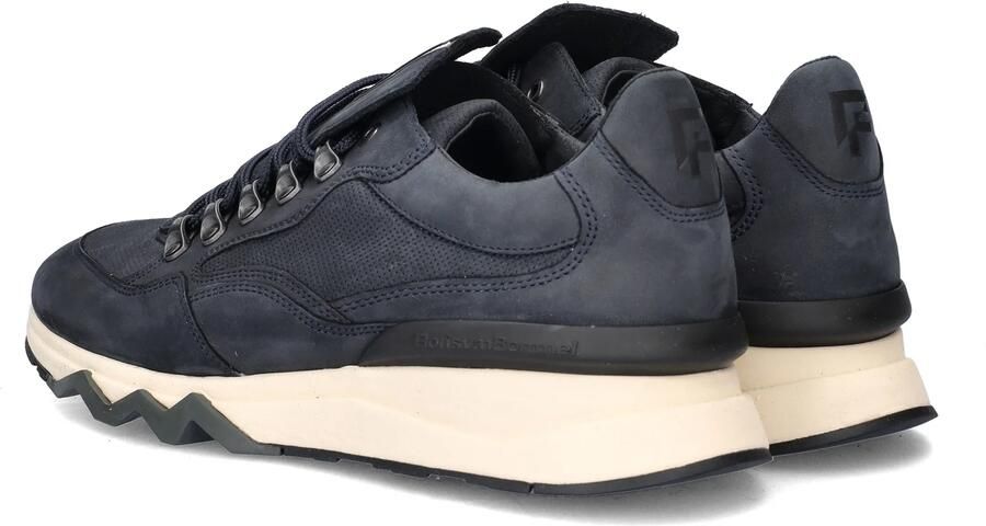 FLORIS VAN BOMMEL Lage Sneakers Heren Sfm-10135 De Zager Mesh Blauw - Foto 13