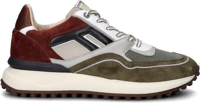 FLORIS VAN BOMMEL Lage Sneakers Heren Sfm-10139 Noppi Maat: 45⅓ Materiaal: Suède Kleur: Groen - Foto 10