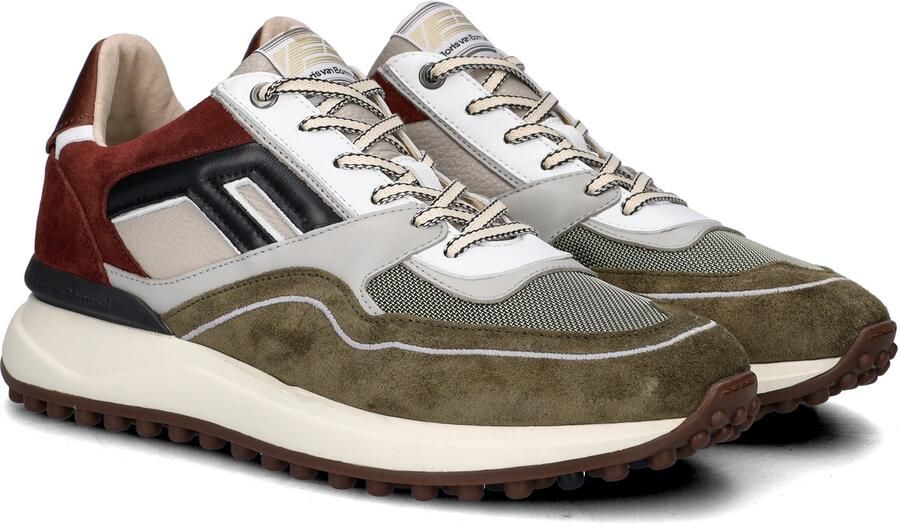 FLORIS VAN BOMMEL Lage Sneakers Heren Sfm-10139 Noppi Maat: 44⅔ Materiaal: Suède Kleur: Groen - Foto 9