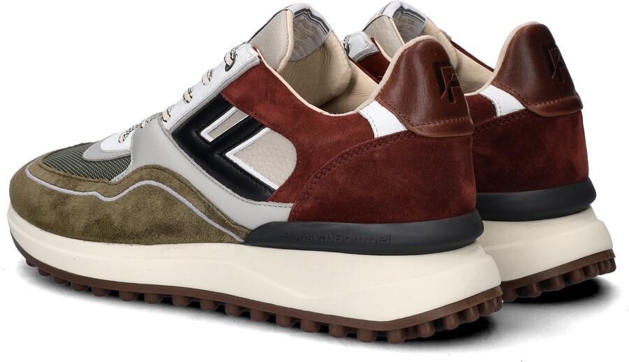 FLORIS VAN BOMMEL Lage Sneakers Heren Sfm-10139 Noppi Maat: 44⅔ Materiaal: Suède Kleur: Groen - Foto 11