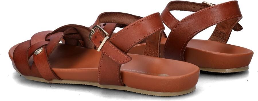 Fred de la Bretoniere Clover Jessy Sandaal Vachetta Cognac