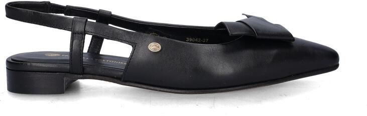 Fred de la Bretoniere ELISSE SLING Slingback nappa leather slingback loafers zwart - Foto 5
