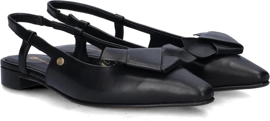 Fred de la Bretoniere ELISSE SLING Slingback nappa leather slingback loafers zwart - Foto 6