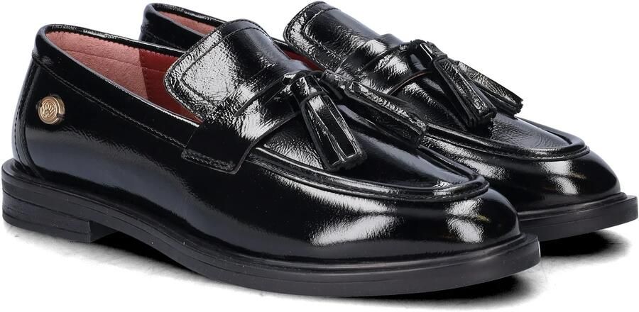 Fred de la bretoniere FAIRY MOCCY Loafer Wrinkle Patent Black - Foto 3