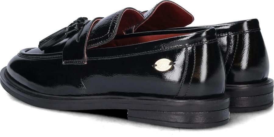 Fred de la bretoniere FAIRY MOCCY Loafer Wrinkle Patent Black - Foto 4
