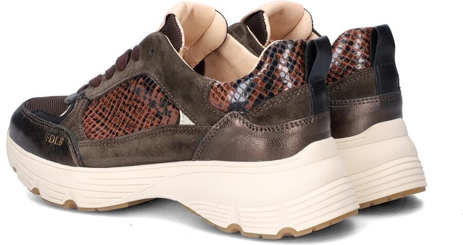 Fred de la Bretoniere Sneaker Mariola Luna Donker Brown - Foto 4