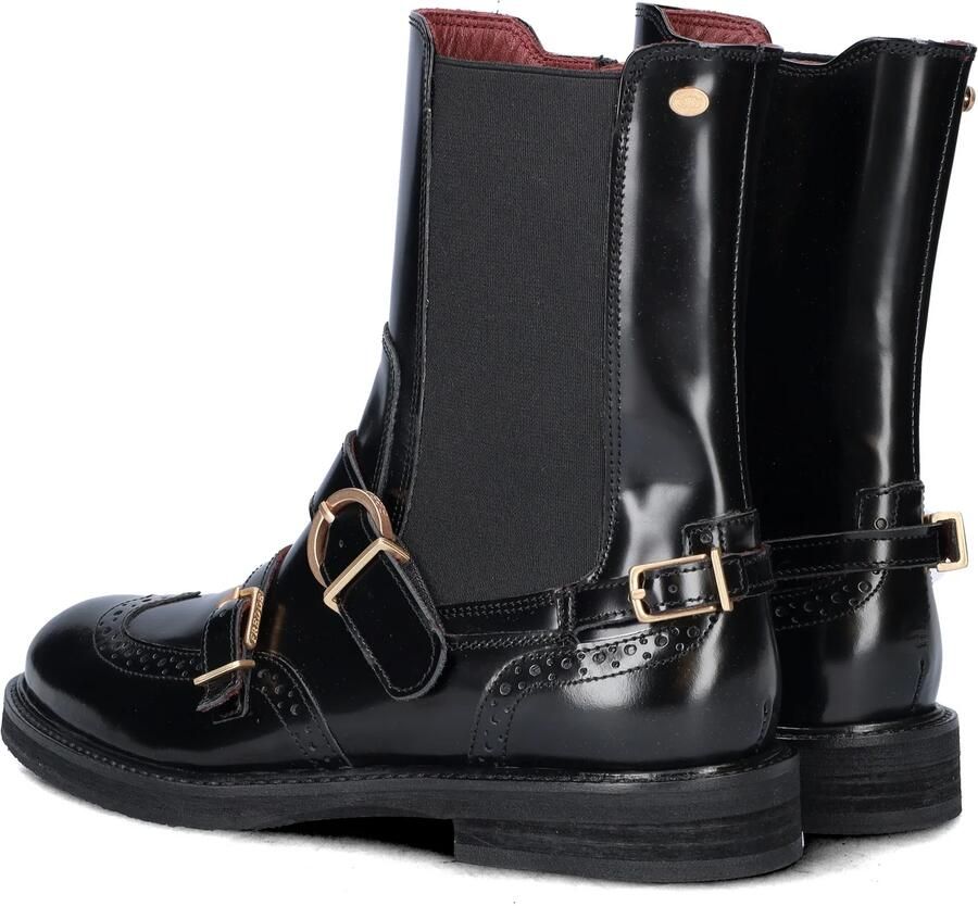FRED DE LA BRETONIERE Biker Boots Dames Paris Edane Lakleer Zwart - Foto 9