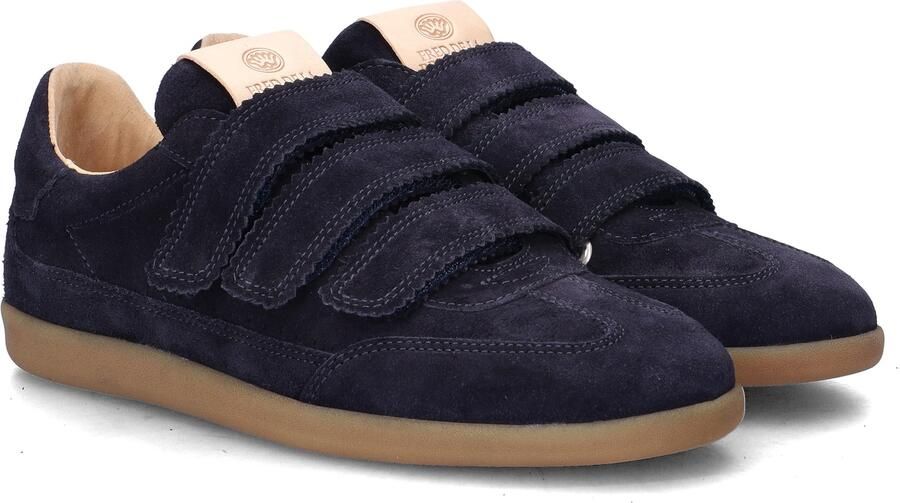 Fred de la bretoniere PEPPER VALENCIA Sneaker suede Navy - Foto 3