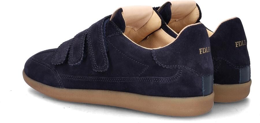 Fred de la bretoniere PEPPER VALENCIA Sneaker suede Navy - Foto 4