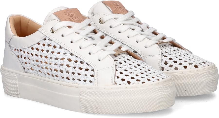 Fred de la bretoniere Storm Isa sneaker geweven Wit - Foto 2
