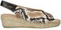 Fred de la bretoniere Espadrille Slingback Jamy Bruin - Thumbnail 2
