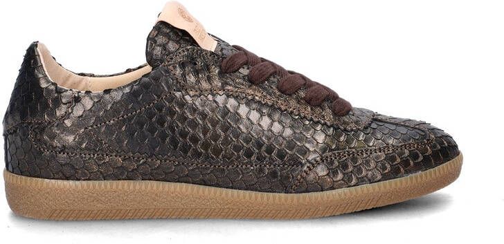 Fred de la bretoniere Sneaker Pearl Base Snake Bruin