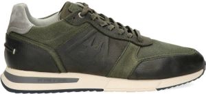 Gaastra Orion leren sneakers kaki