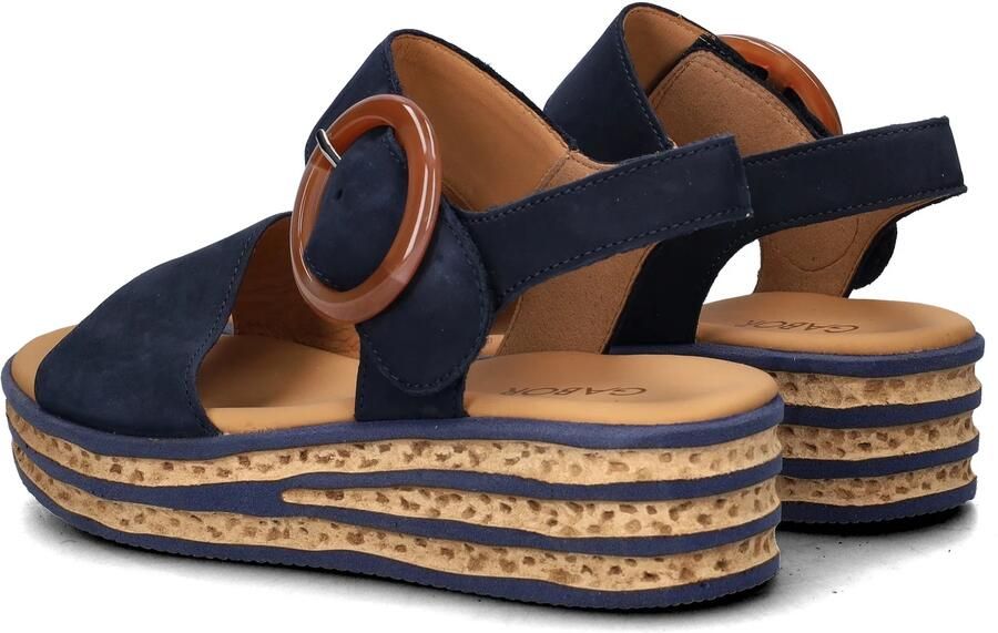 Gabor -Dames blauw donker sandalen - Foto 4