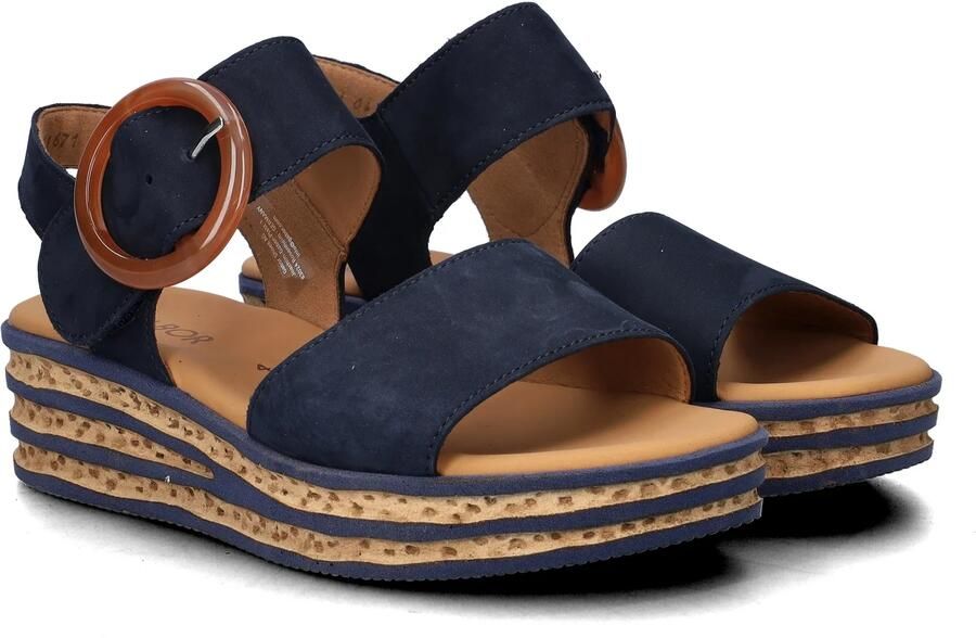 Gabor -Dames blauw donker sandalen - Foto 3