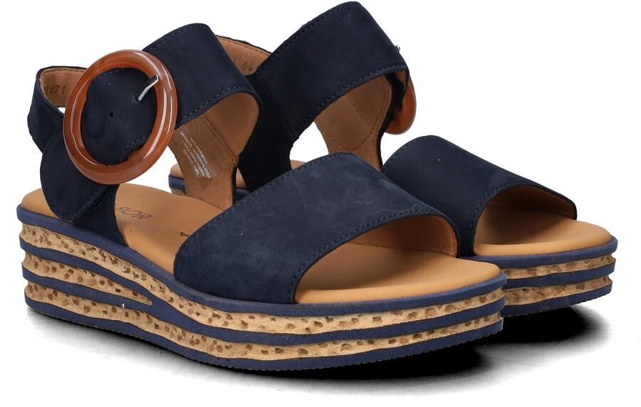 Gabor Best Fitting dames sleehak Blauw - Foto 3